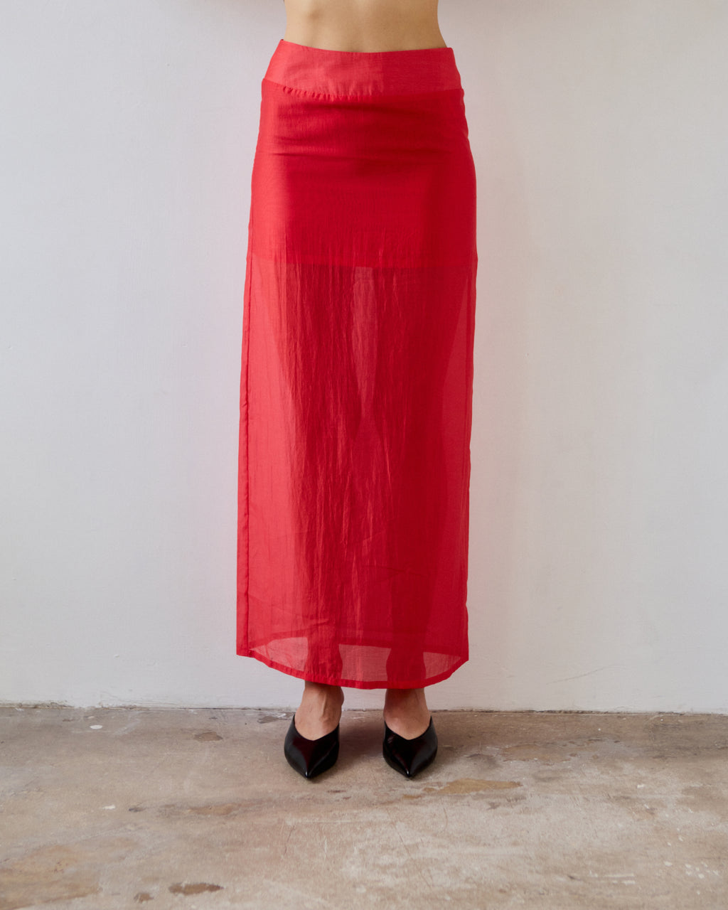 Dionne Tencel Organza Maxi Skirt