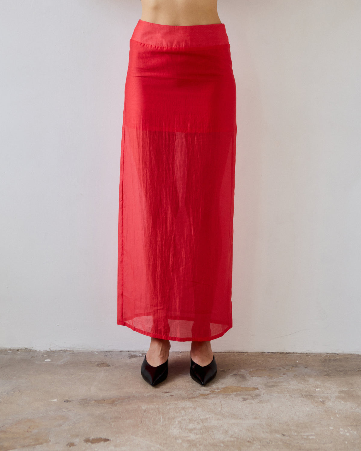 Dionne Tencel Organza Maxi Skirt