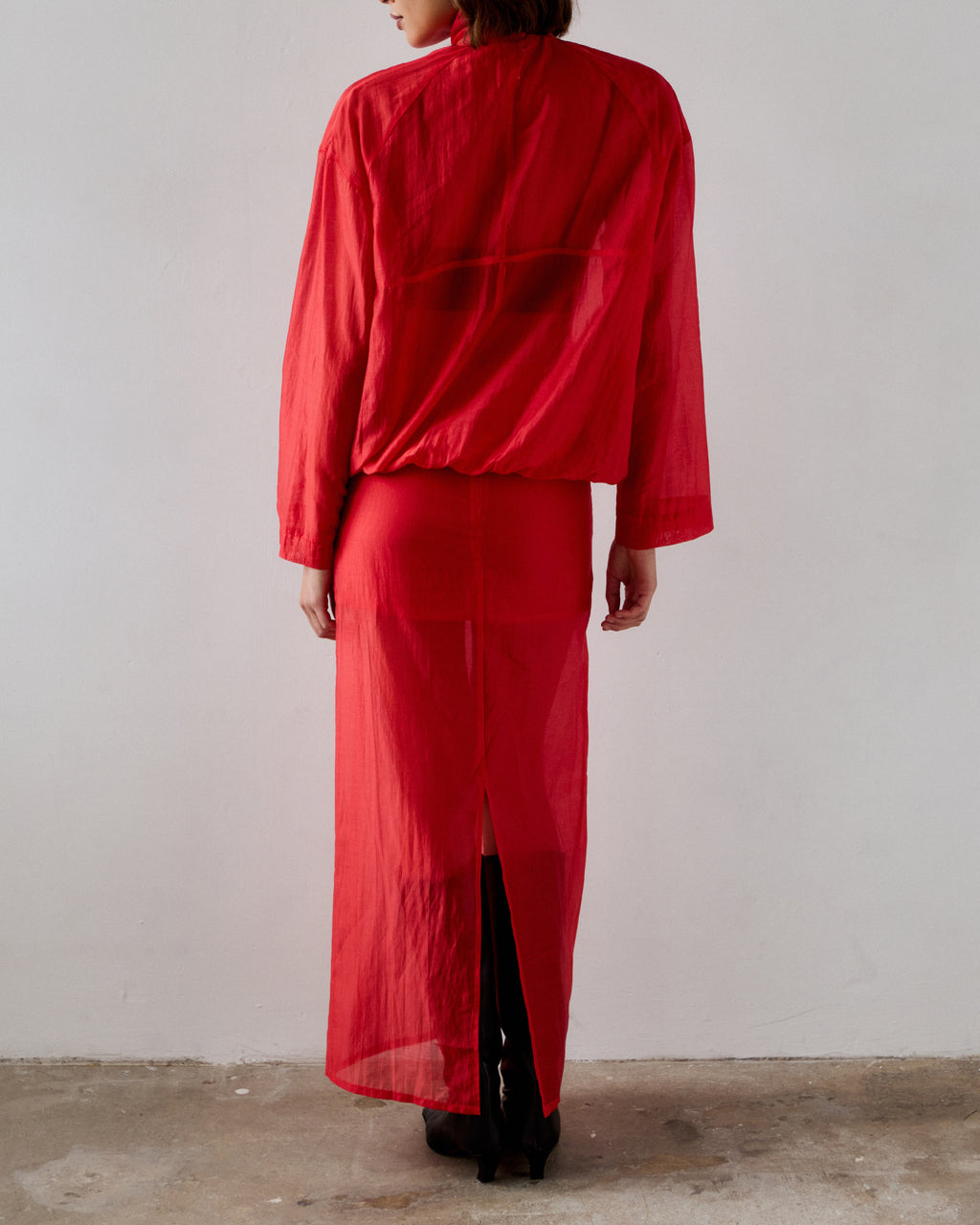 Dionne Tencel Organza Maxi Skirt